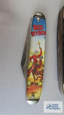 Campers knife and Red Rider knife