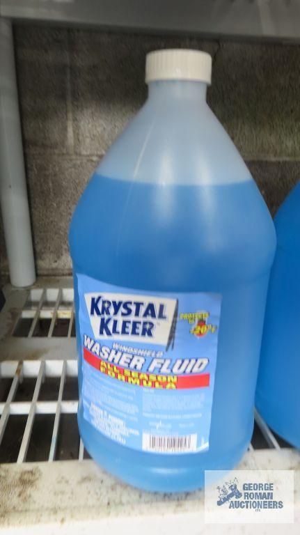 Windshield washer fluid and funnel