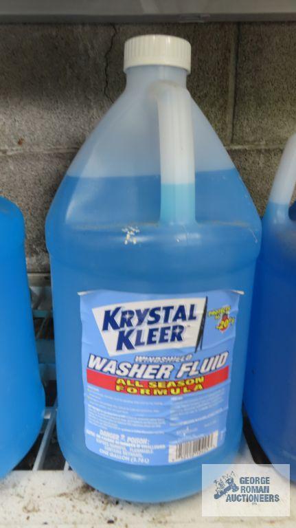 Windshield washer fluid and funnel