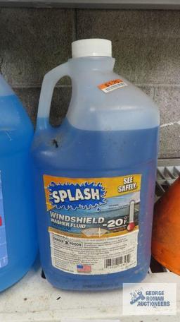 Windshield washer fluid and funnel