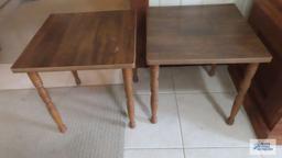 Two nesting tables