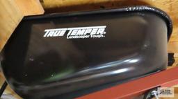 True Temper, landscaper...tough, black wheelbarrow