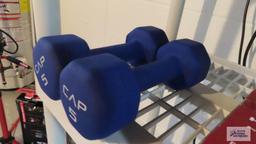 Pair of 5 pound weights