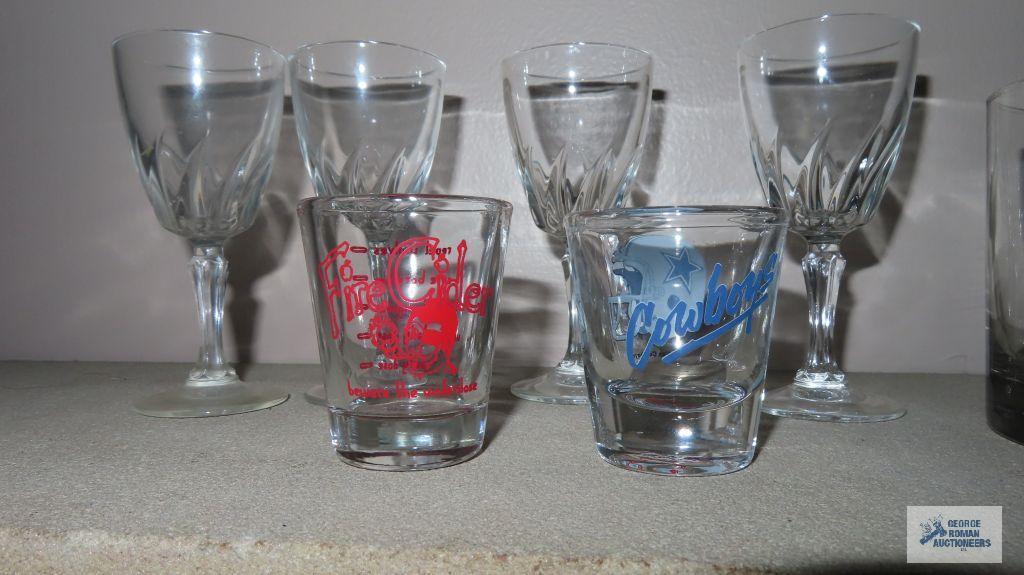 Christmas glasses and others