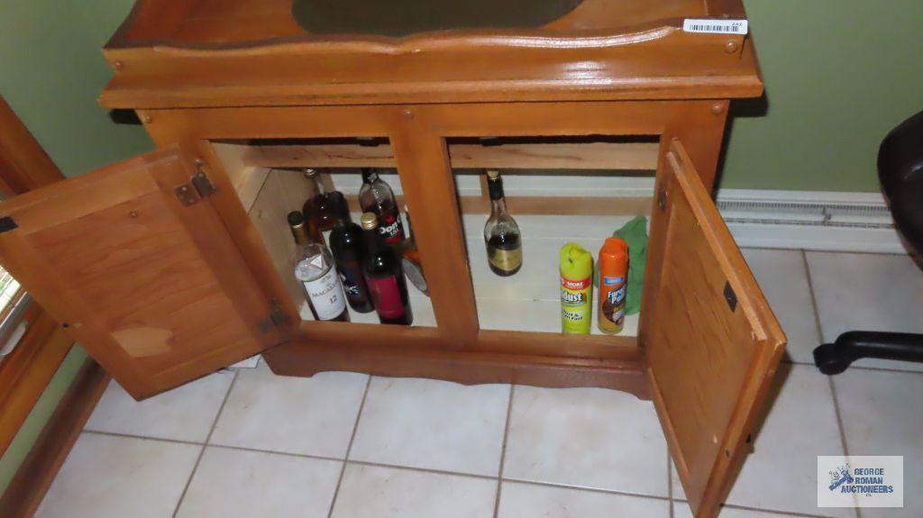 Dry sink cabinet