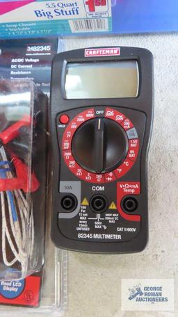 Craftsman compact multi meter....Circuit breaker...finder.