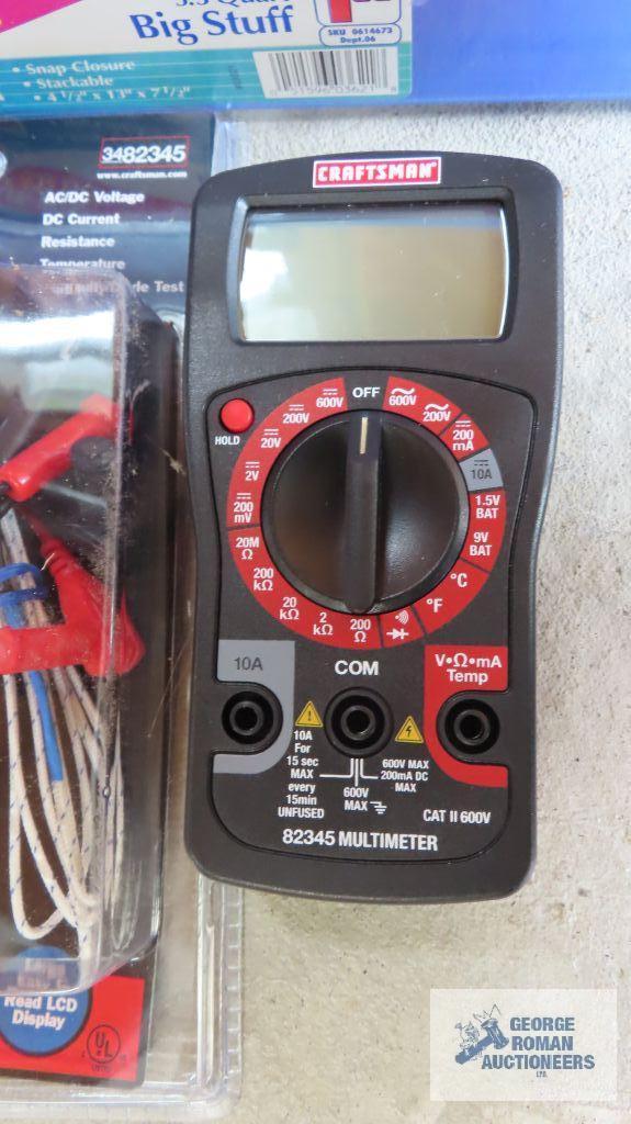 Craftsman compact multi meter....Circuit breaker...finder.