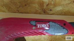Toro weed eater and extension cord