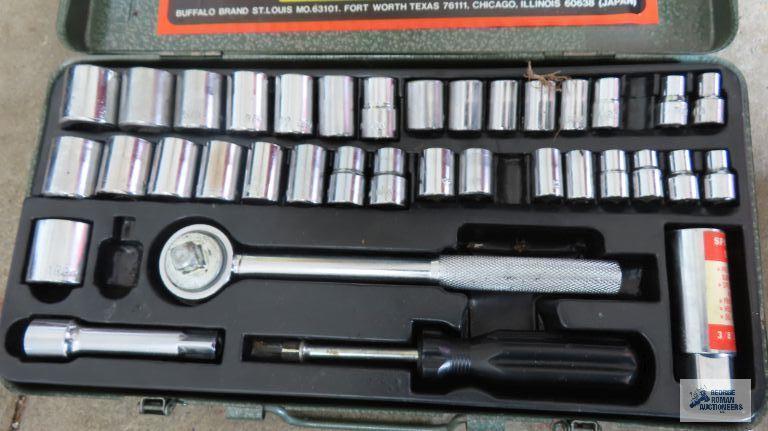 Buffalo 40 piece socket set.