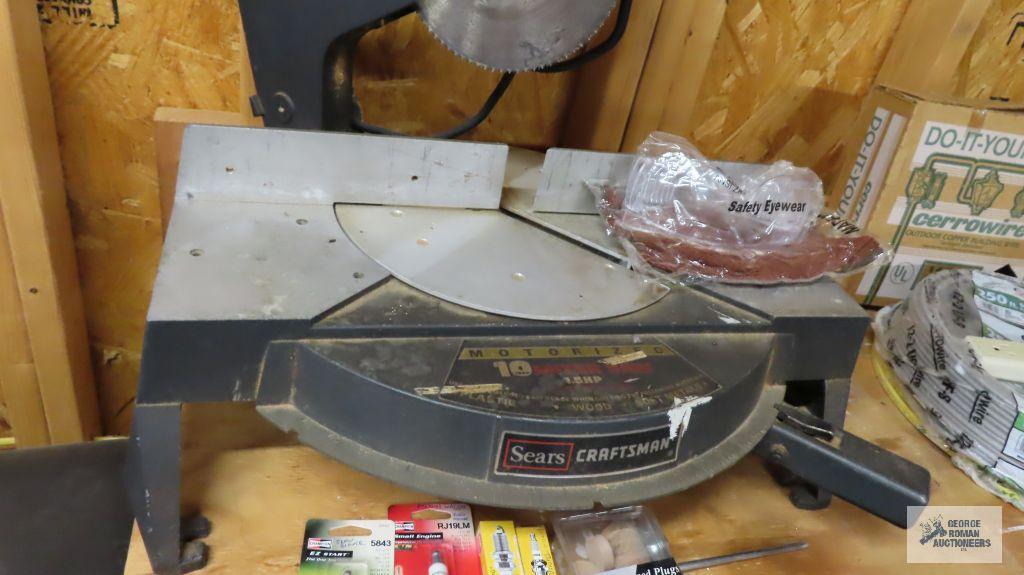 Sears Craftsman motorized 10 miter saw