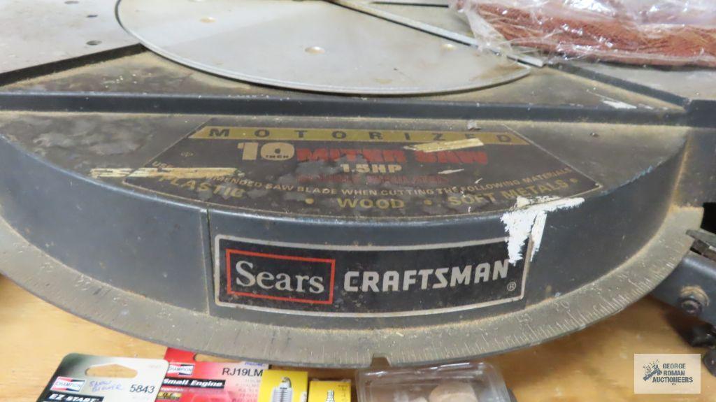 Sears Craftsman motorized 10 miter saw