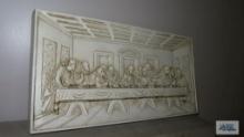 The last supper dimensional picture, plastic