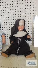 Vintage Nun doll