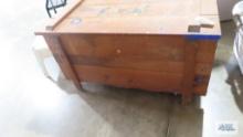 Wood toy box