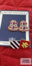 Military pins