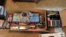 Large lot of VHS tapes