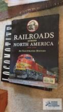 Railroads across North America and Illustrated history book and locomotive book by Brian Solomon