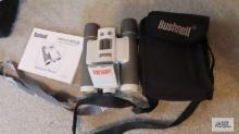 Bushnell instant replay binoculars with case