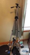 Two Sunpak tripods