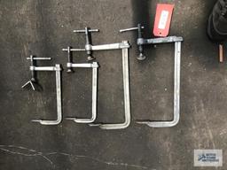 4 WELDING CLAMPS