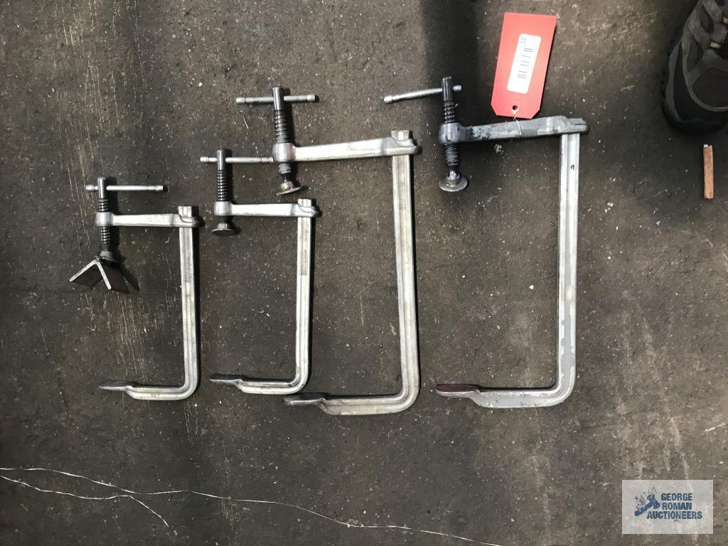 4 WELDING CLAMPS