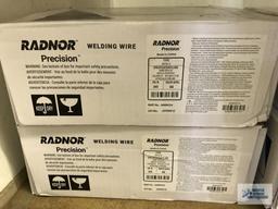 8 BOXES OF RADNOR PRECISION WELDING WIRE