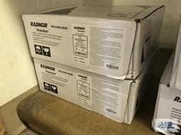8 BOXES OF RADNOR PRECISION WELDING WIRE