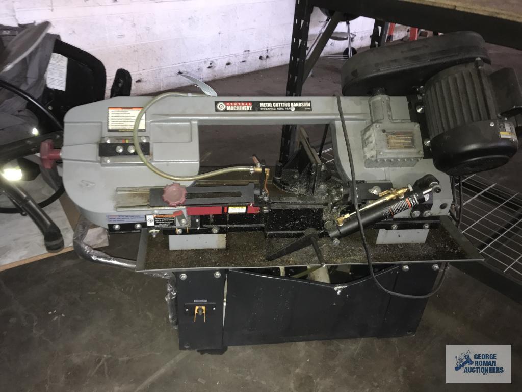 CENTRAL MACHINERY...HORIZONTAL METAL BANDSAW