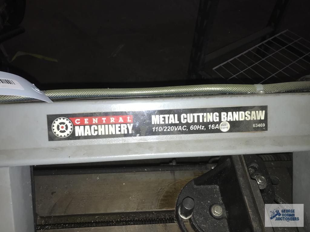 CENTRAL MACHINERY...HORIZONTAL METAL BANDSAW