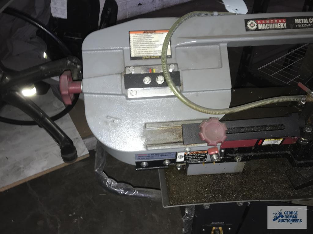 CENTRAL MACHINERY...HORIZONTAL METAL BANDSAW