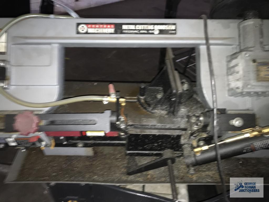 CENTRAL MACHINERY...HORIZONTAL METAL BANDSAW