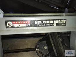CENTRAL MACHINERY...HORIZONTAL METAL BANDSAW