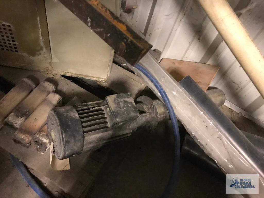 PUMPS, MOTORS, SCRAP IN CORNER