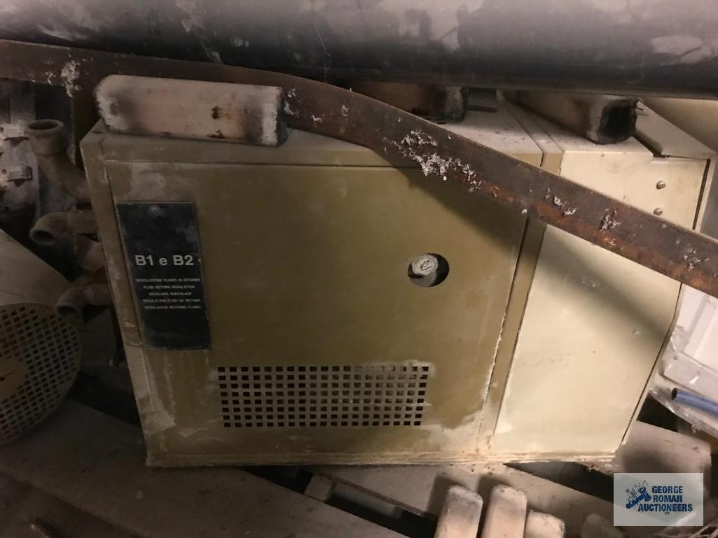 PUMPS, MOTORS, SCRAP IN CORNER