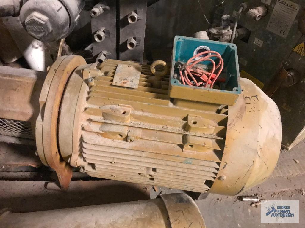PUMPS, MOTORS, SCRAP IN CORNER