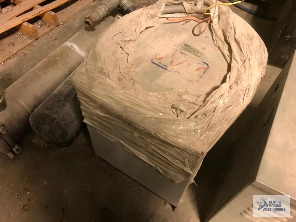 PUMPS, MOTORS, SCRAP IN CORNER