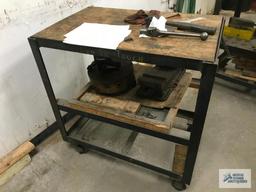 CART, CHUCK AND MACHINIST'S VISE