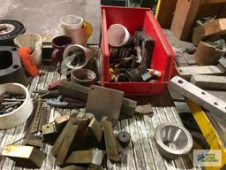 (2) STEEL CARTS, SCRAP, ETC.