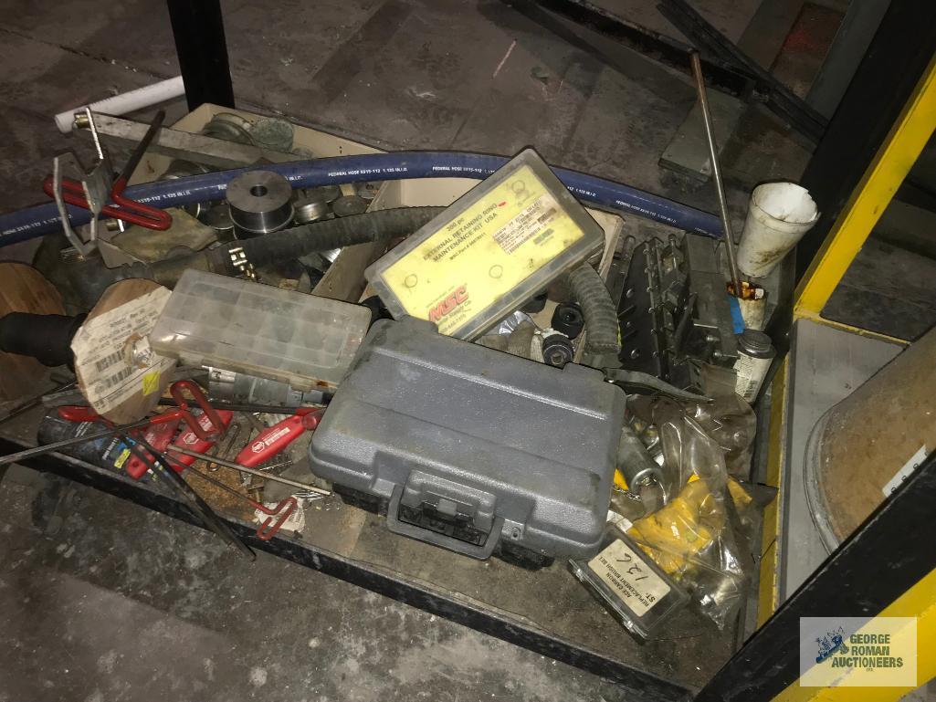 (2) STEEL CARTS, SCRAP, ETC.