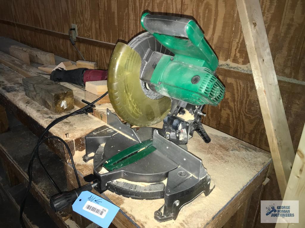 HITACHI MITER SAW AND RECIPROCATING SAW