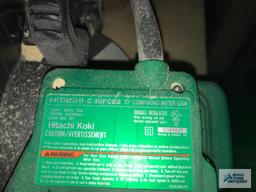 HITACHI MITER SAW AND RECIPROCATING SAW