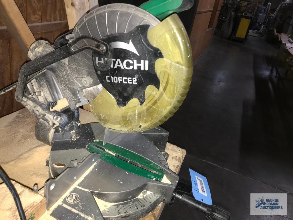 HITACHI MITER SAW AND RECIPROCATING SAW