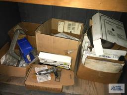 CABINET AND CONTENTS
