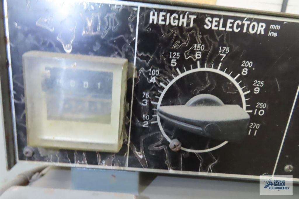 KBC HORIZONTAL BAND SAW, MODEL 12A