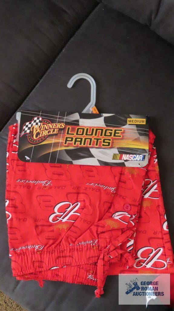 Dale Earnhardt GM Goodwrench sweatshirt, size medium. NASCAR. Lounge pants, size medium.