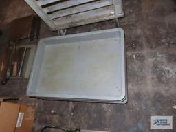 Plastic dough proof bins