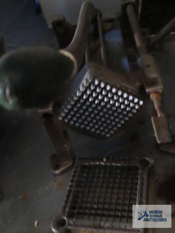 Vollrath french fry cutter. missing parts.