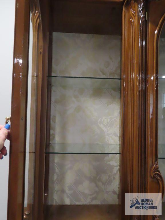 Carlotta mahogany marble top server with mirror. Made by Peccioli-pi imported from Italy. 107" long