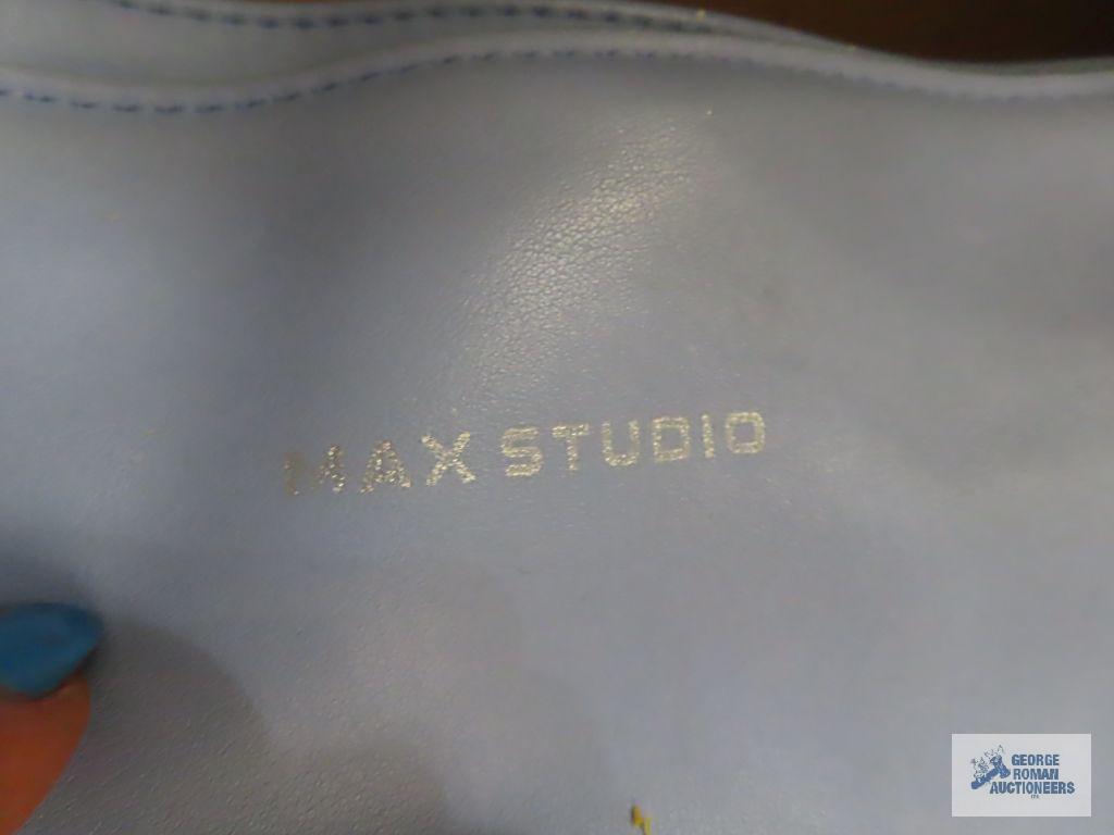 Various purses including Liz Claiborne, Max studio, and polka dot purse