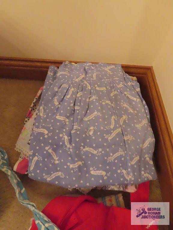 Variety of aprons